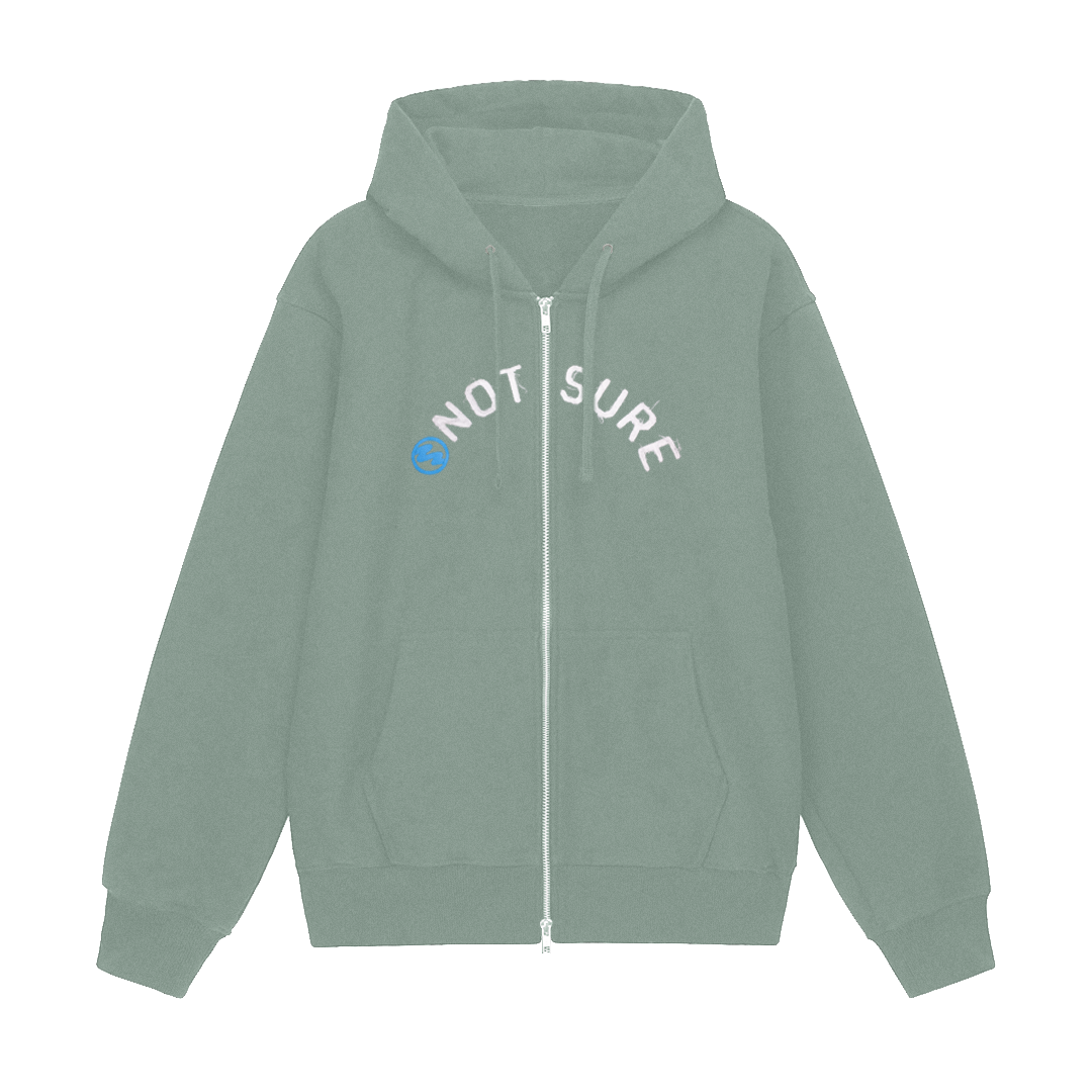 IT'S NOT THAT SERIOUS (Green) - ZIP UP