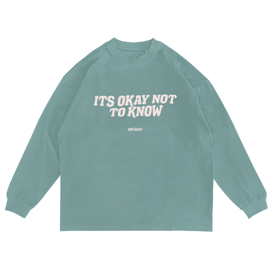 IONTK - LONG SLEEVE SHIRT (Atlantic Green)