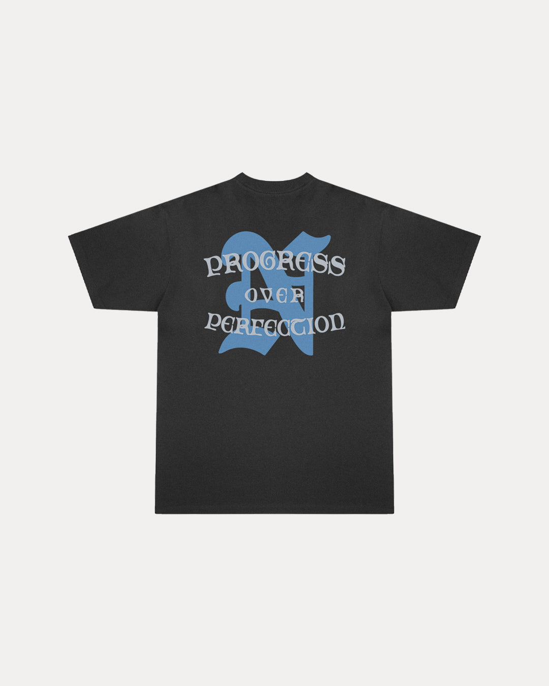 PROGRESS OVER PERFECTION (Charcoal Grey Heather) - SHIRT