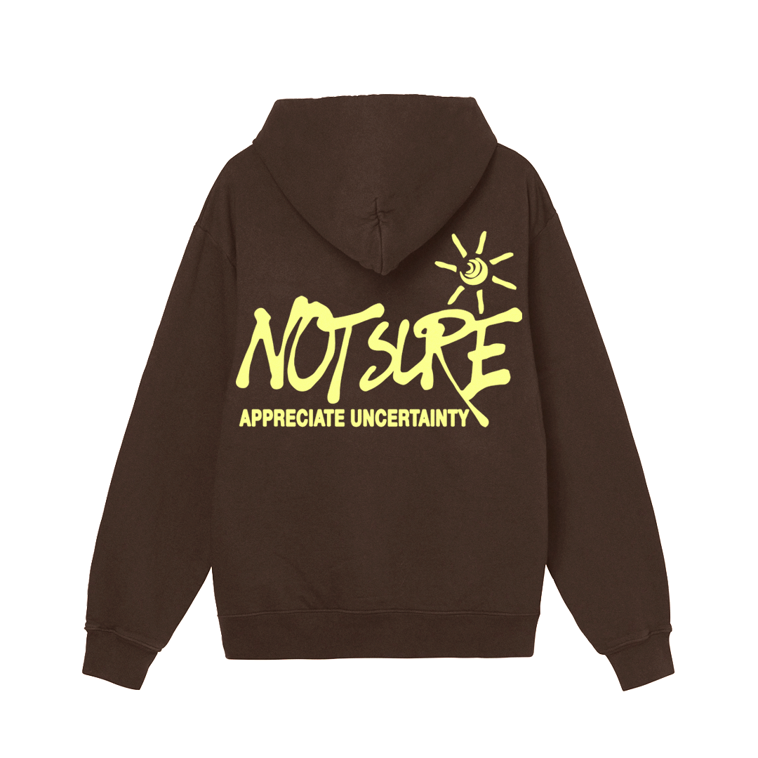 NS SUN LOGO (Brown) - HOODIE