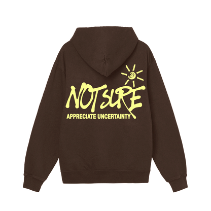 NS SUN LOGO (Brown) - HOODIE