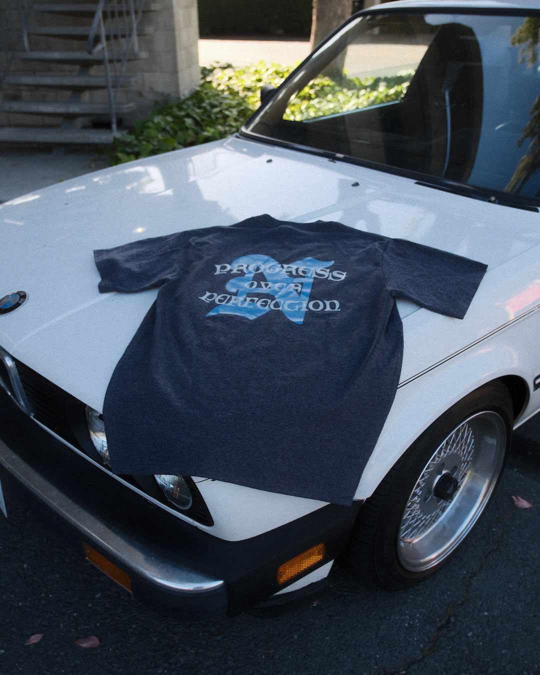 PROGRESS OVER PERFECTION (Charcoal Grey Heather) - SHIRT
