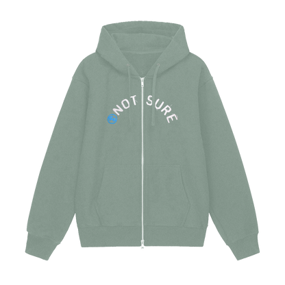 IT'S NOT THAT SERIOUS (Green) - ZIP UP